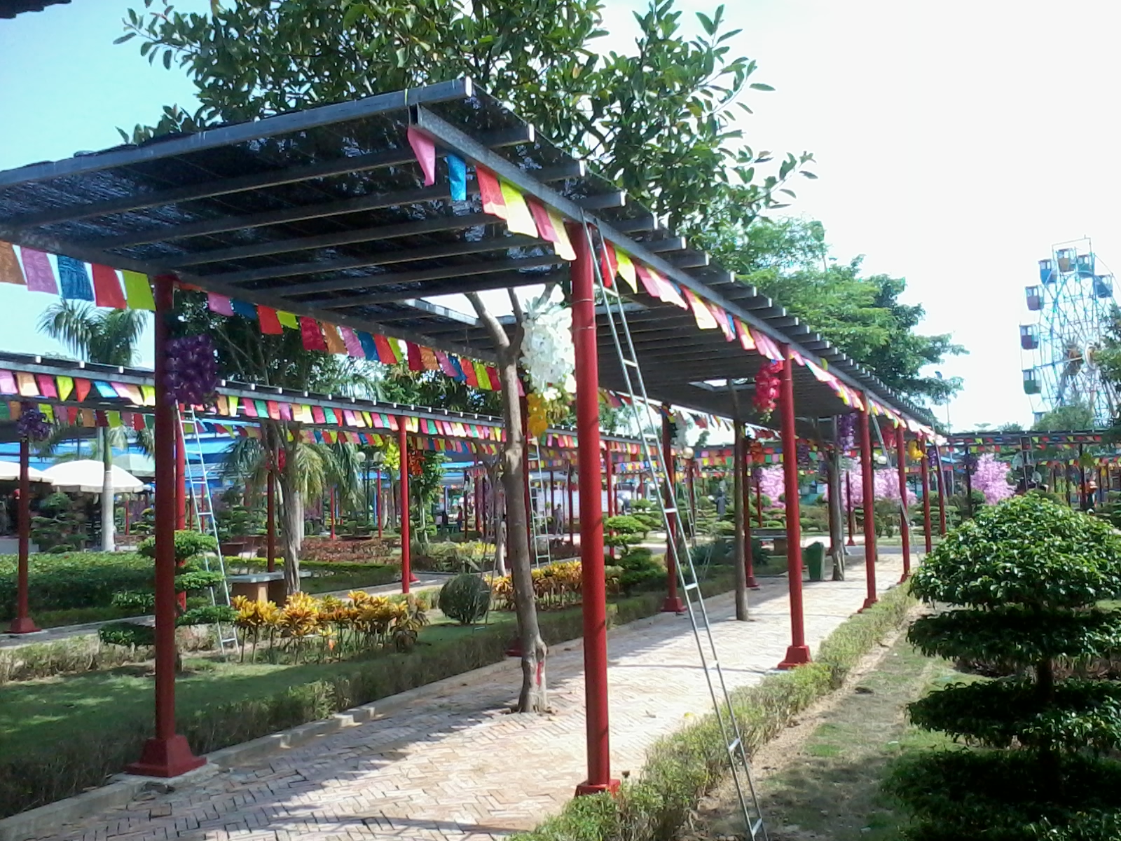 khu vui choi dao ngoc xanh chuan bi cho ngay quoc khanh 2-9